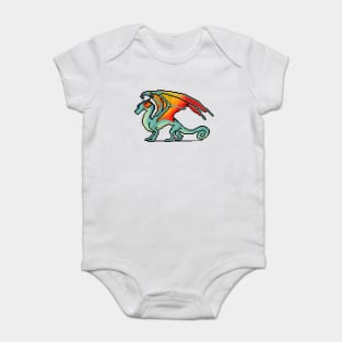 Glory Rainwing Pixel Art Baby Bodysuit